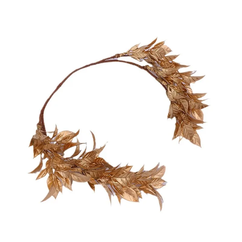 Hair Accessories Bridal Hair Accessories New Fashion Design Hair Accessories Delicacy Golden Leaf Wedding Bride Hair Bands For Women