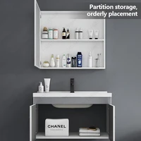 Modern Luxury Bathroom Vanity Large Capacity Washbasin Vanity Cabinet Wall Mount With Sink Integrated Bathroom Storage Furniture 2