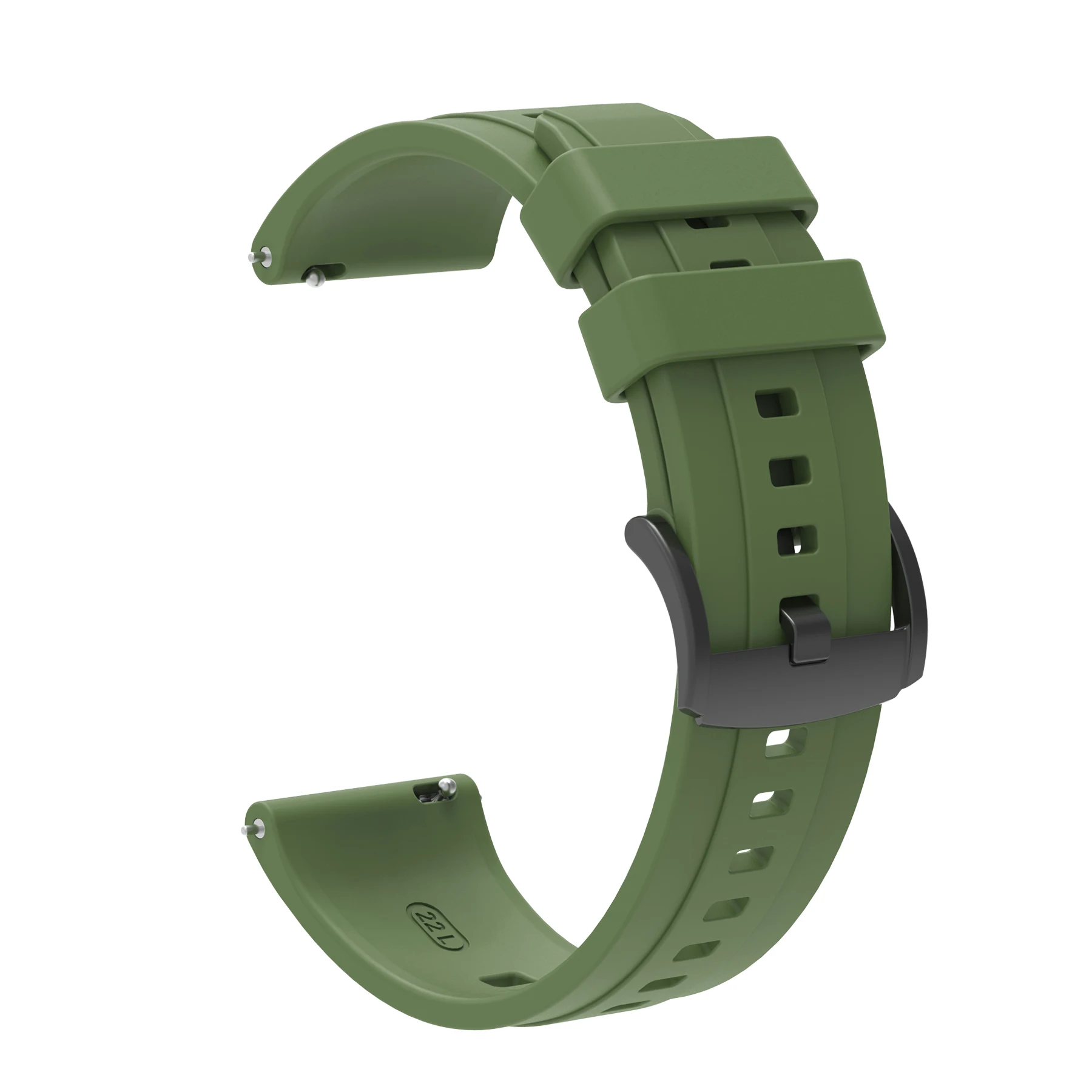 High-Quality Silicone Band with Lightweight Watch Case