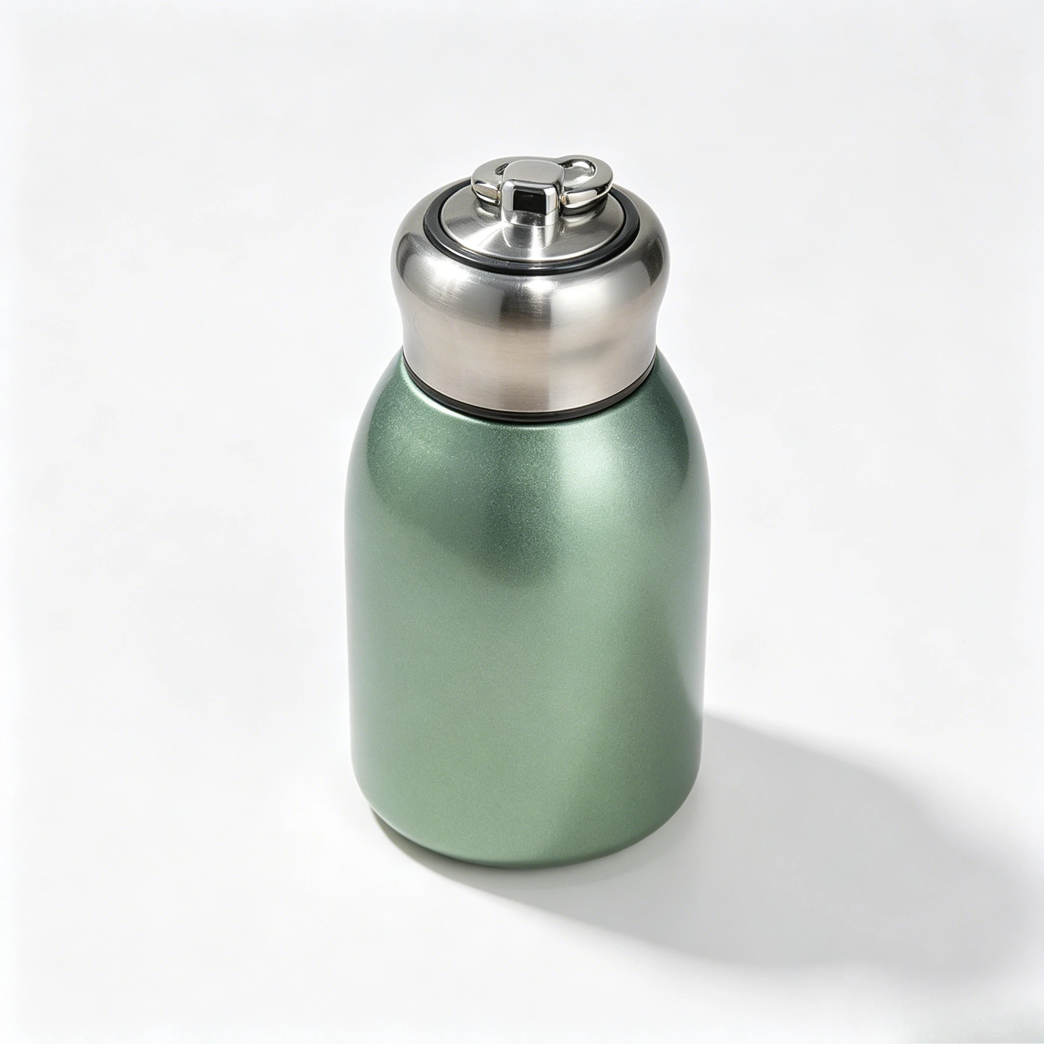1pc 300ml Insulated Stainless Steel Travel Mug - Keeps Drinks Hot or Cold for Hours - Ideal for Camping and Travel