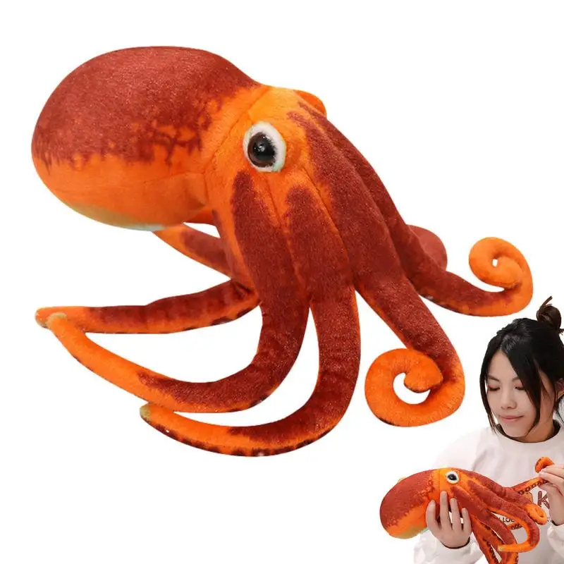 

Octopus Plush Cute Stuffed Animal Extra Soft Lovely Adorable Decorative Realistic Octopus Stuffed Animal For Animal Themed Party