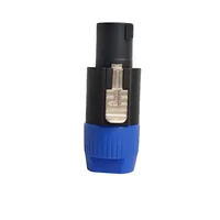 4/10/20pcs NL4FC Compatible 4-Pin Speaker Connector - Aviation Aluminum Locking Plug with Tool-Free Splicing 6