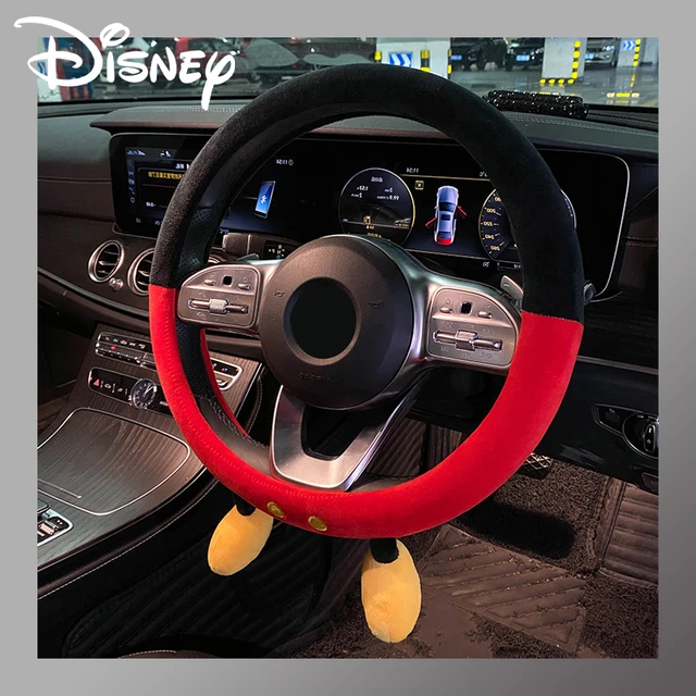 mickey mouse cute car accessories steering wheel cover interior for women  girl for seasons - AliExpress