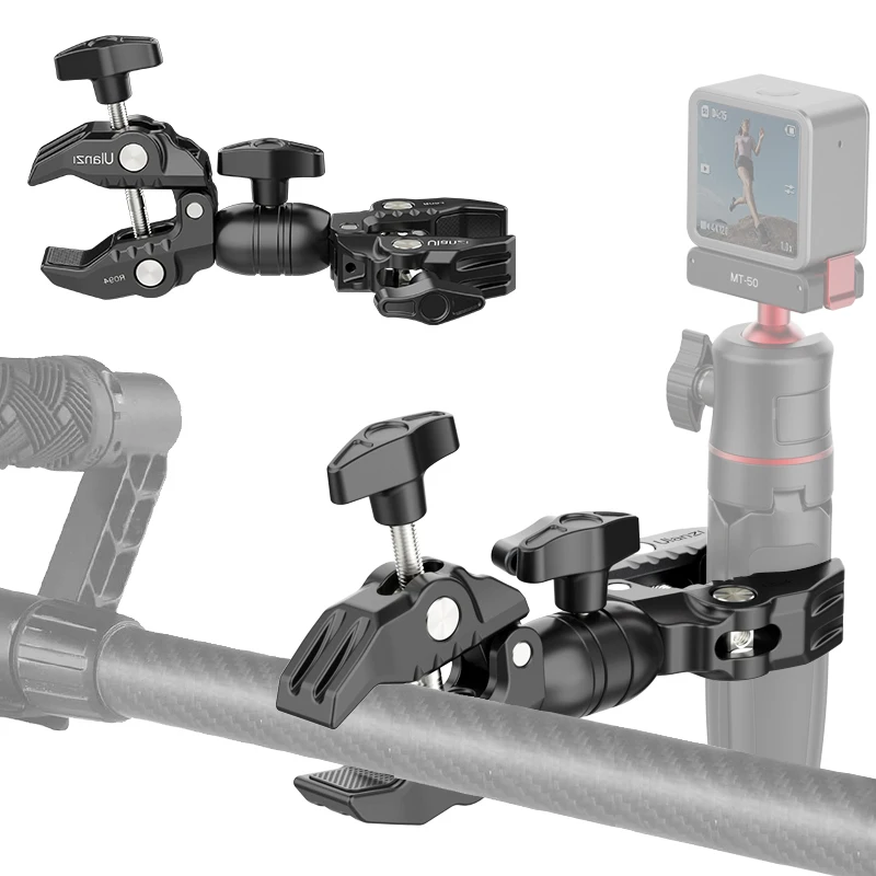 Ulanzi R096 Double Metal Super Clamp Articulating Magic Arm Clip
