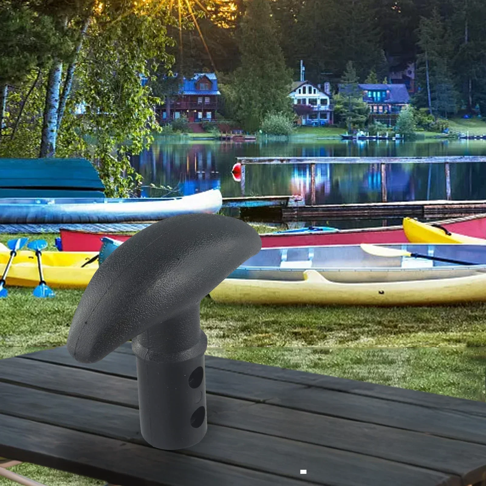 Kayak Paddle T Handle Lightweight Surfboard Stand Up Paddle Board T-shaped Grip Replacement Kayaking Accessories