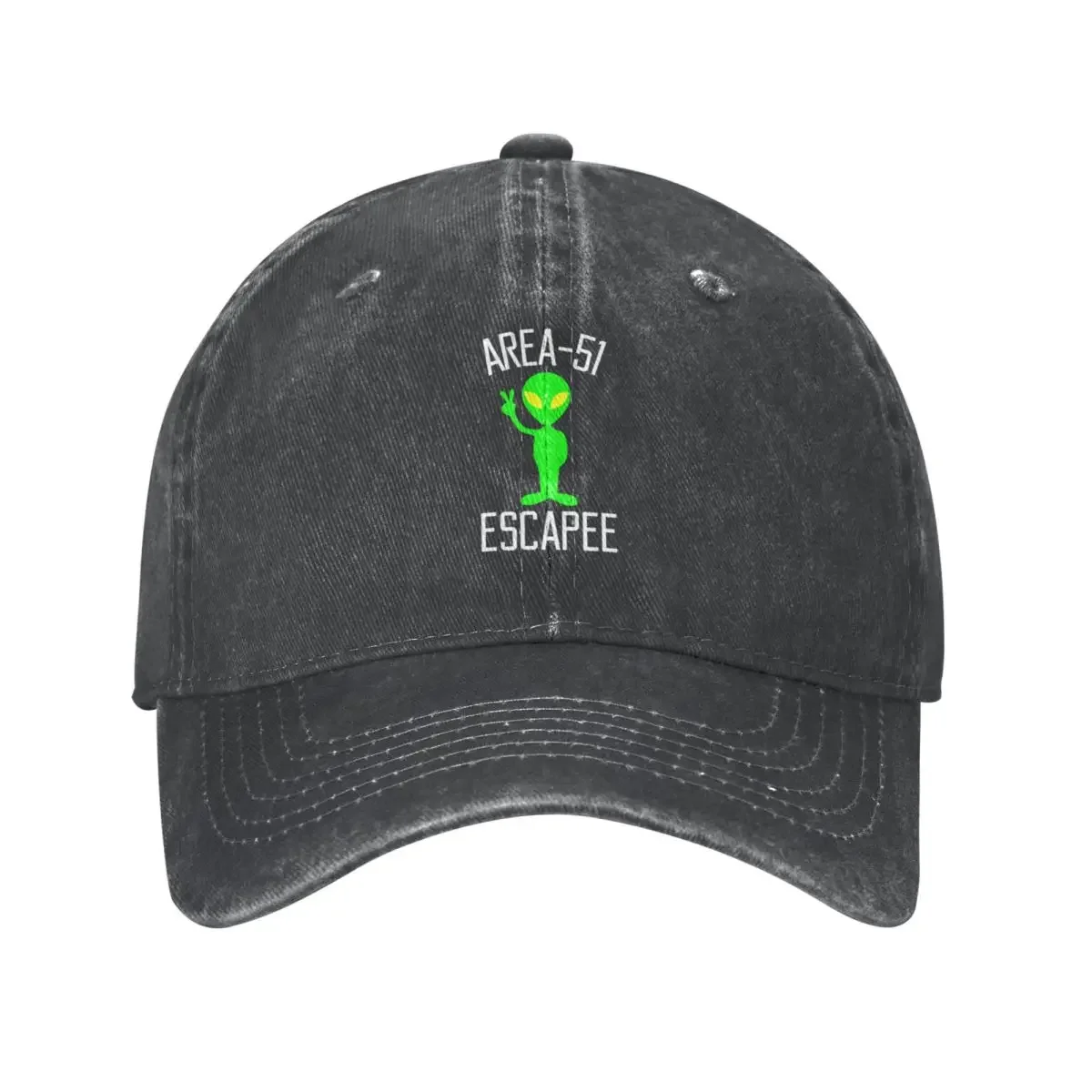 

Area 51 Escapee - Funny Alien UFO Area-51 Storm Meme Extraterrestrials Flying Saucer Roswell Cowboy Hat