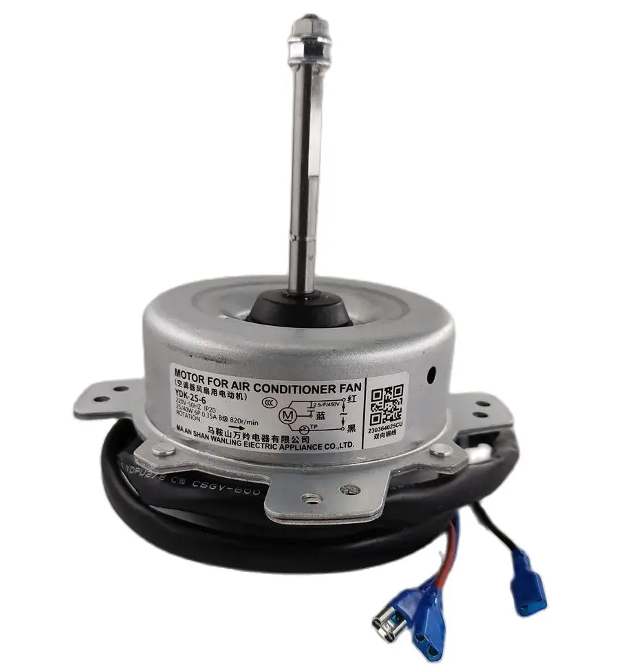 new for air conditioner motor YDK-40-6 YDK40-6 YDK-25-6 YDK-40-6=YDK-25-6 40W motor part good working