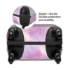 Pink Tie Dye Suitcase Cover Colorful Art Print Travel Vacation Fun Luggage Supplies Protection 3