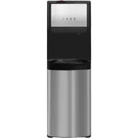 LUCKYERMORE Bottom Loading Water Cooler Dispenser for 5 Gallon Bottles, 3 Temperature Spouts, Child Safety Lock, Ideal for Home 1