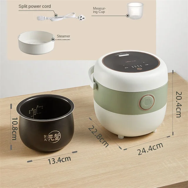 BRUNO Mini Retro Rice Cooker Small 2 Person Dormitory Small Rice Cooker  Multifunctional Household Rice Cooker - AliExpress