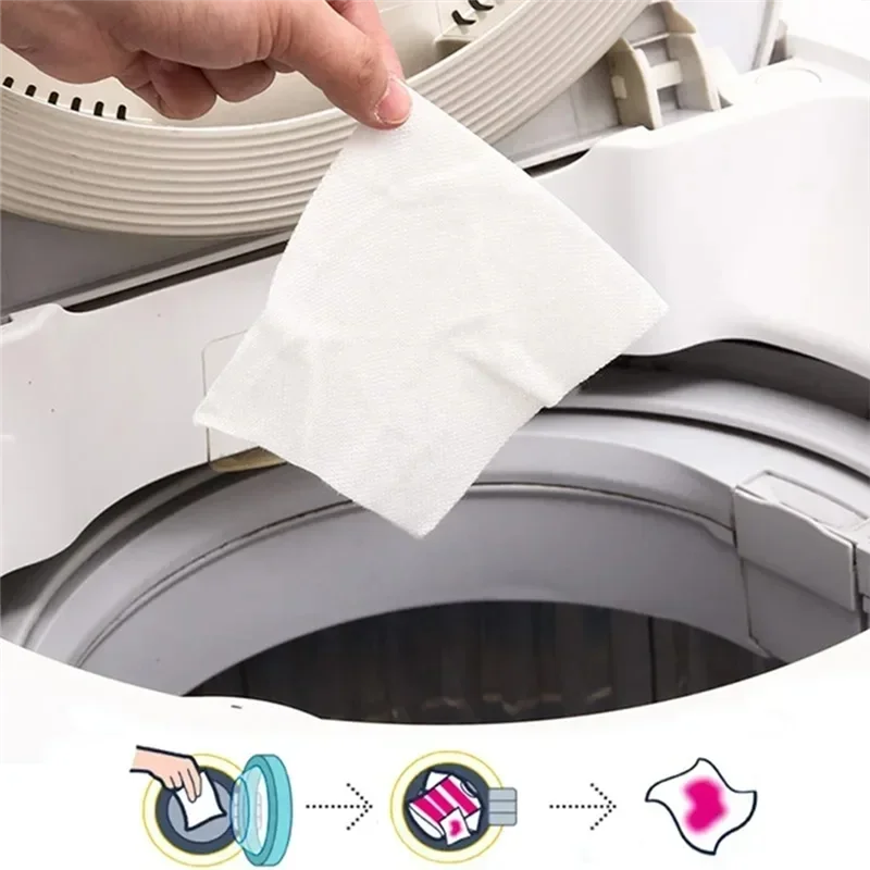 Laundry Washing Papers Anti Dyed Cloth Laundry Grabbercloth Color Catcher Dyeing Cloth Proof Color Absorption Sheet