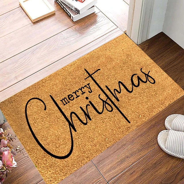 Fun Christmas Door Mats Non Slip Dirty Door Rugs For Entrance Front Door  Outdoor Entrance Porch