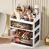 Cosmetic Organizer Jewelry Makeup Organizer Box Large Capacity Multi-functional Desktop Storage Drawer Makeup Organizer Box 1