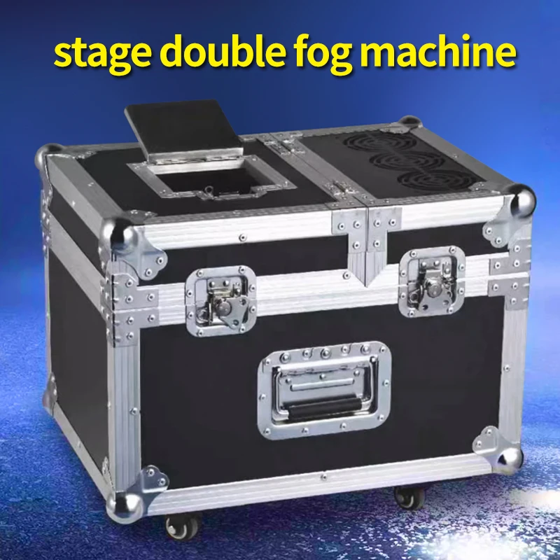 600W Double Fog Machine Props Special Effects Mist Spraying Somke Machine With Dmx Control For Dj Disco Home Party Nightclub