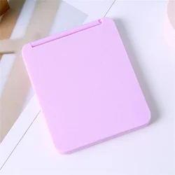 Compact Foldable Double - Sided Makeup Mirror - Portable Mini Pocket Mirror (1pc - purple)