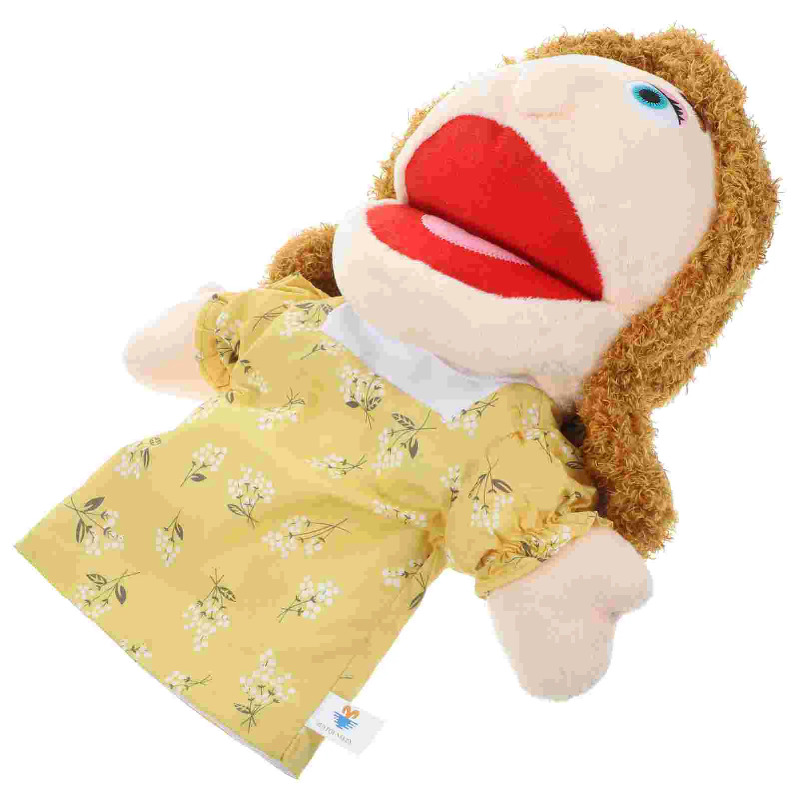 

Kids Hand Puppet Toy Role Play Family Open Mouth Glove Hand Puppet Toys Mom Ventriloquist Tell Story Puppet Role Play Handdoll