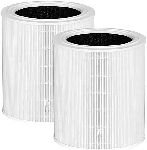 

HEPA Replacement Filter Compatible with LEVOIT 600S-RF Air Purifier, 3-in-1 H13 True HEPA & High-Efficiency Activated Carbo
