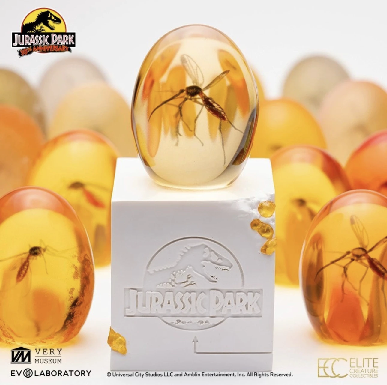 Colección original de Jurassic World Amber, edición limitada, figura de acción de JURASSIC PARK, modelo de dinosaurio, juguete, regalo de cumpleaños