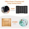 Expandable & Adjustable Large Plastic Kitchen Utensil Organizer - Cutlery Holder & Tool Divider，Kitchen Utensil Organizer 4