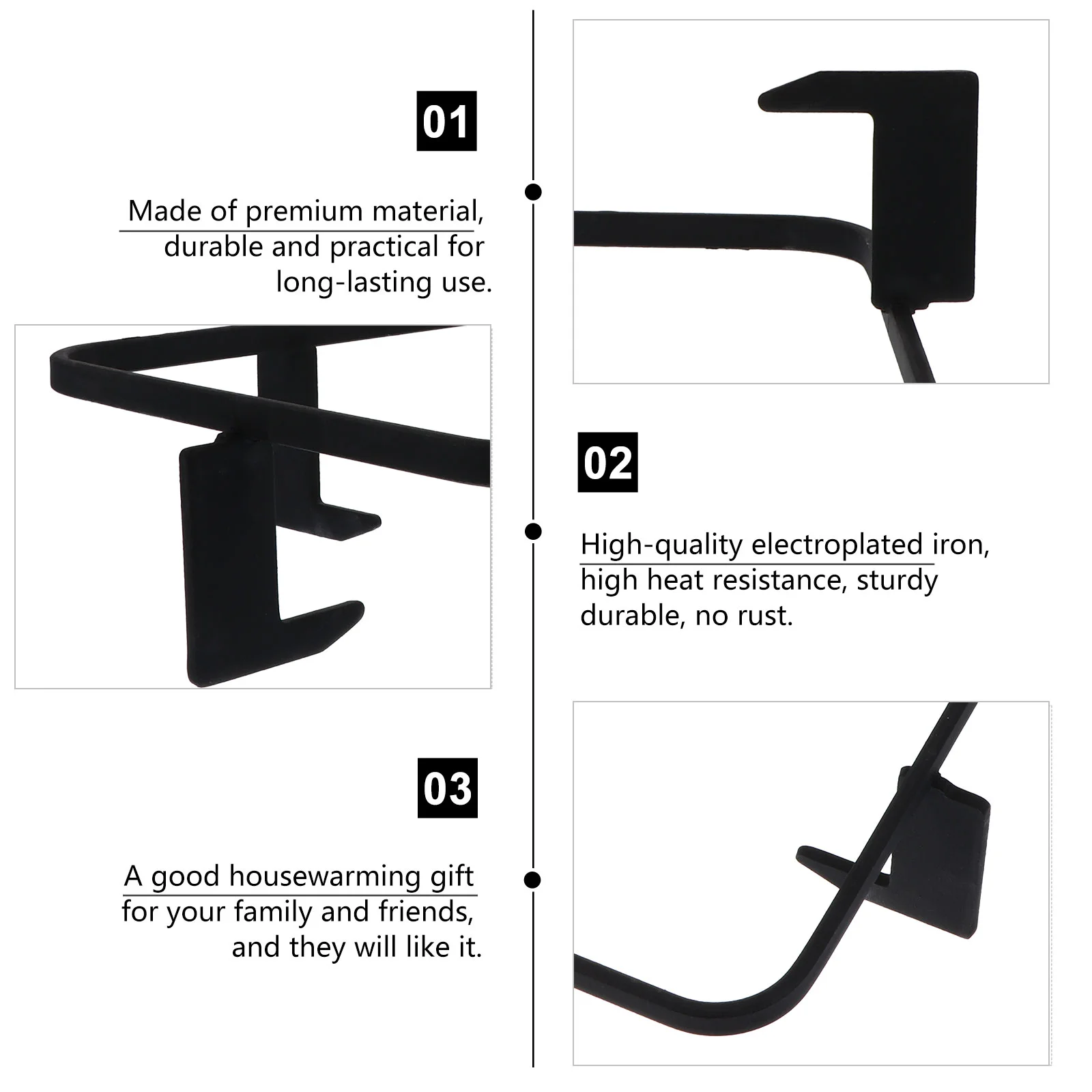 Burner Stand 20 7cm Gas Stove Base Wok Rack Metal Kitchen Racks Pan Stand Support Frame Non-slip Holder Cast Iron Brackets Pot gas stove accessories cookware accessories