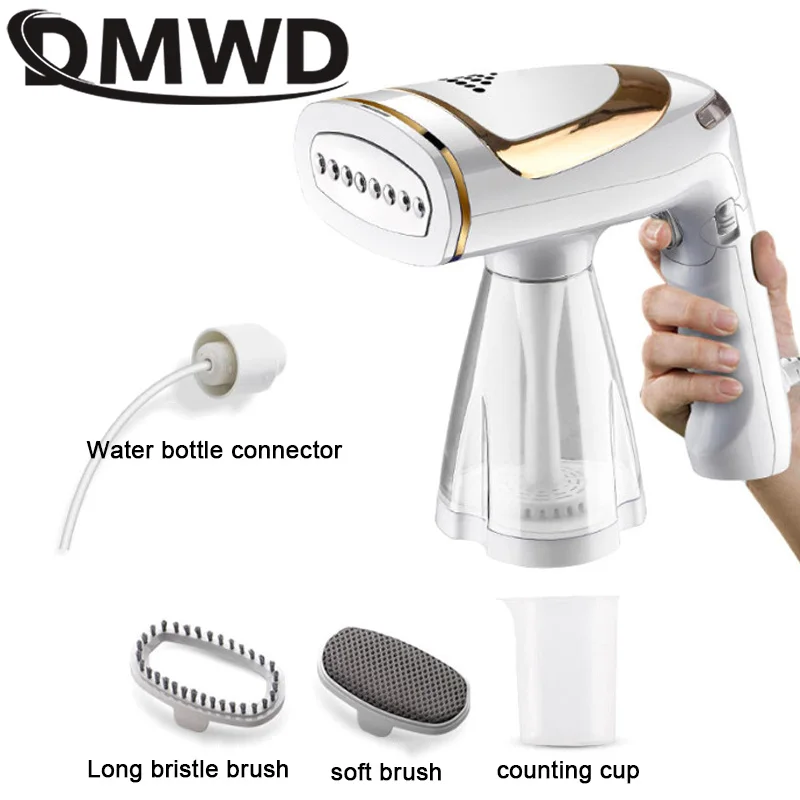 

1600W Portable Handheld Clothes Ironing Machine Mini 250ml Garment Steamer Travel Fabric Hanging Steaming Iron Dry Cloth Brush