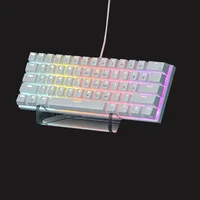 Teclado variico 60% игровая клавиатура геймерская механическая клавиатура ПК teclados ноутбук Oficina мини-клавиатура klavye teclas белый