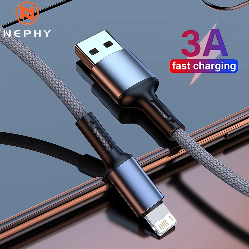 Fast Charge USB Cable For iPhone 11 12 13 14 Pro X Max 6s 7 8 Plus Apple iPad Origin Line 3m