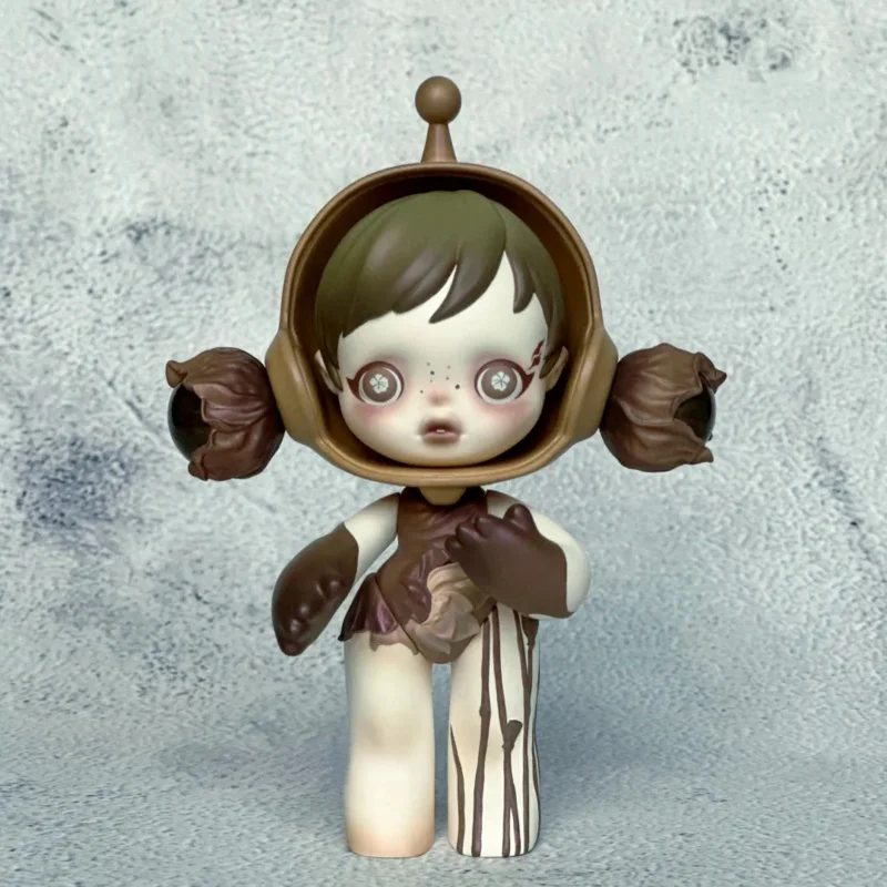 Skullpanda Baby Lotus in The Dusk of Summer SP Planet Figures Toy Flora Relax Healing Doll Girl Designer Toys PTS Collection another girl another planet