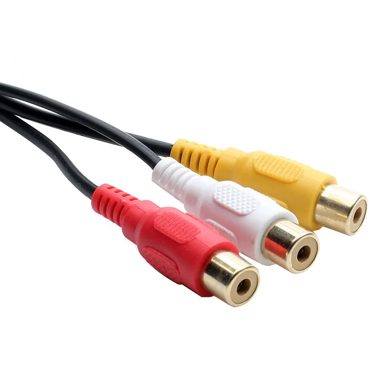 3.5mm  ÷-3 RCA     3.5mm-AV LCD TV HDTV  rca ̺