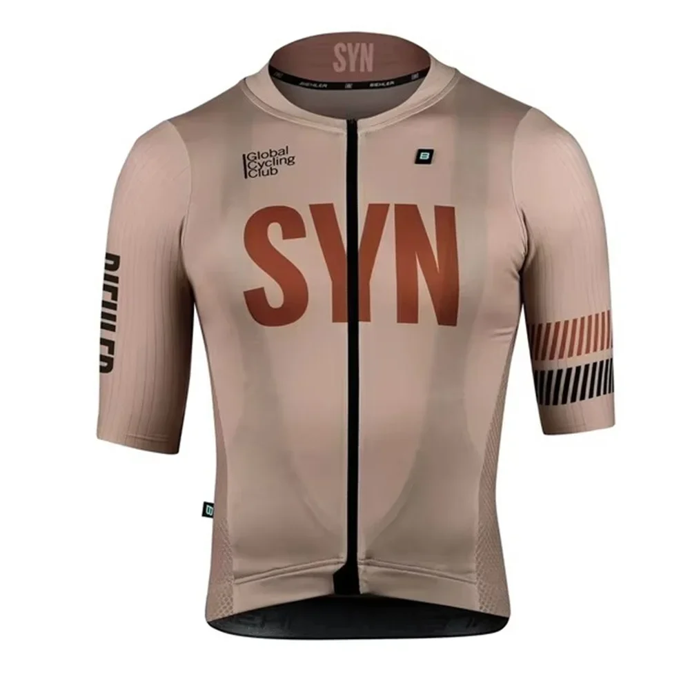 SYN Team Cycling Jersey men Summer SYNDICATE Short sleeve Jersey Bicycle Sports Riding MTB Bicycle Shirts