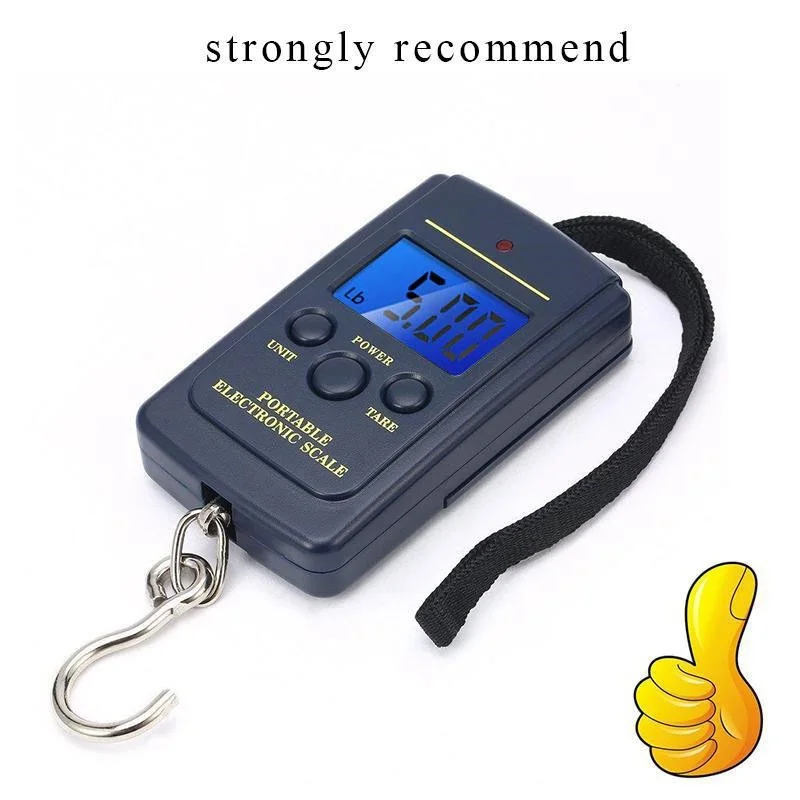 

Portable 40kg/10g Electronic Hanging Fishing Pocket Digital Scale Weight Hook