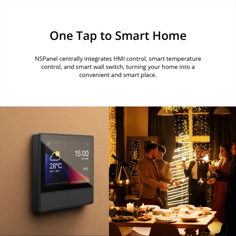 Genuine SONOFF NSPanel / NSPanel Pro Smart Scene Wall Switch Wifi Smart Thermostat Display Switch For Ewelink Alexa Google Home