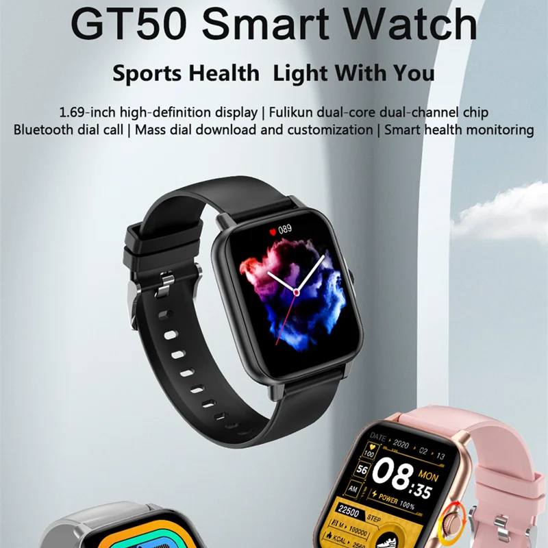 Рисунок 4 - Спортивные Смарт-часы GT50 с Bluetooth-вызовом