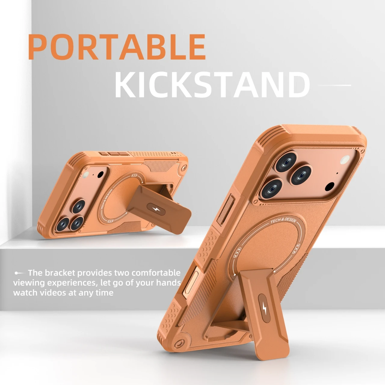 Universal Mobile Phone Stand Holder and Bag Case