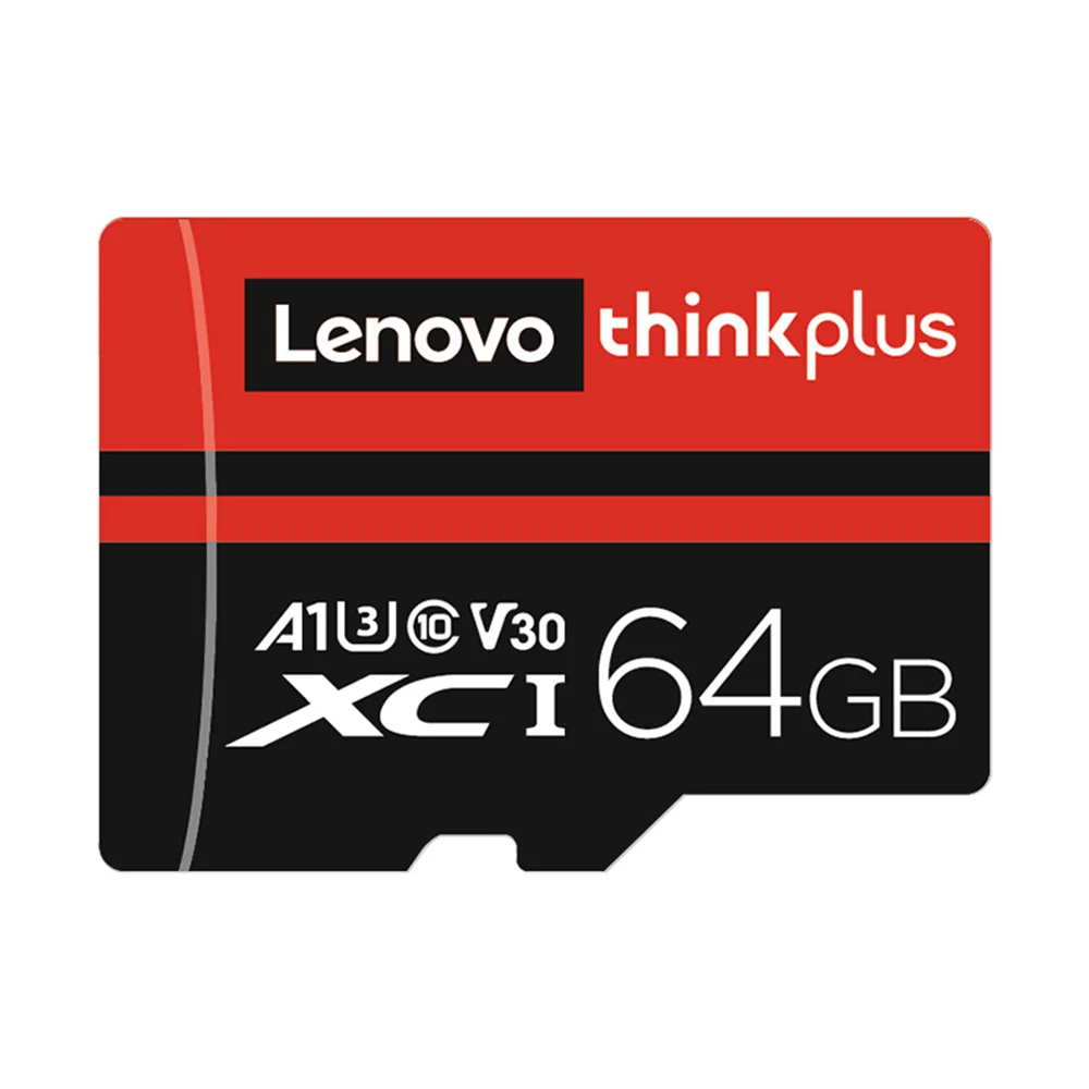 Lenovo thinkplus TF102 128GB TF Card A1 U1 C10 V10 Micro SD Card Read Speed up to 90MB/s for Dash Cam Security Monitoring 