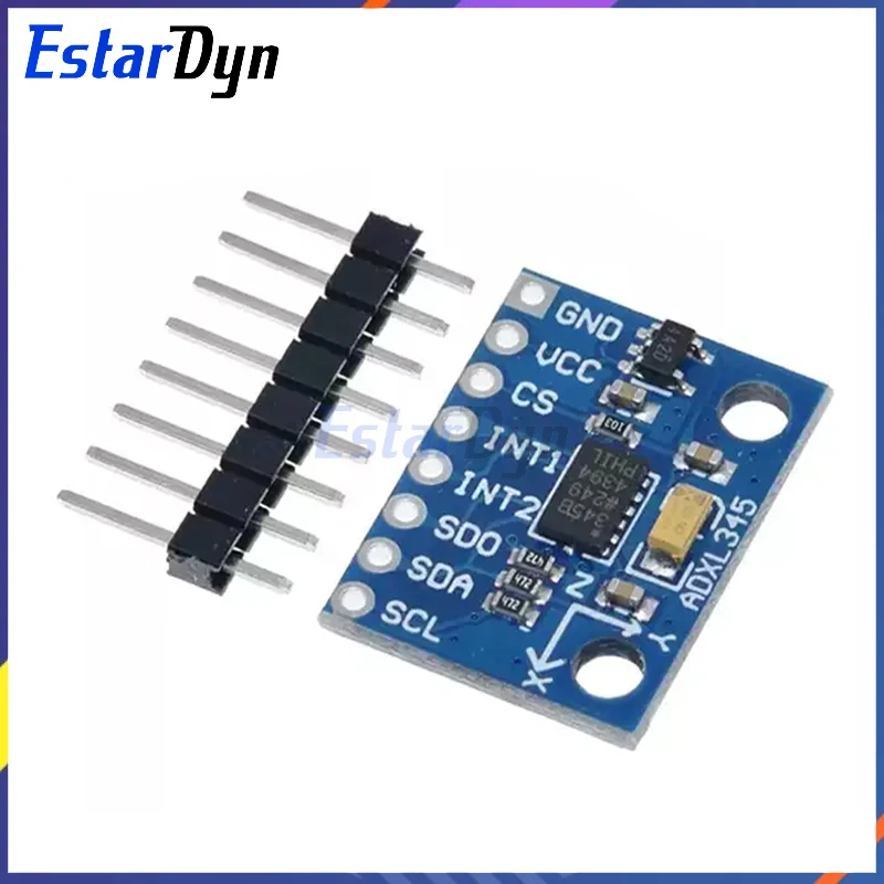 ADXL345 Accéléromètre 3 Axes ±16g I2C/SPI pour Drone
