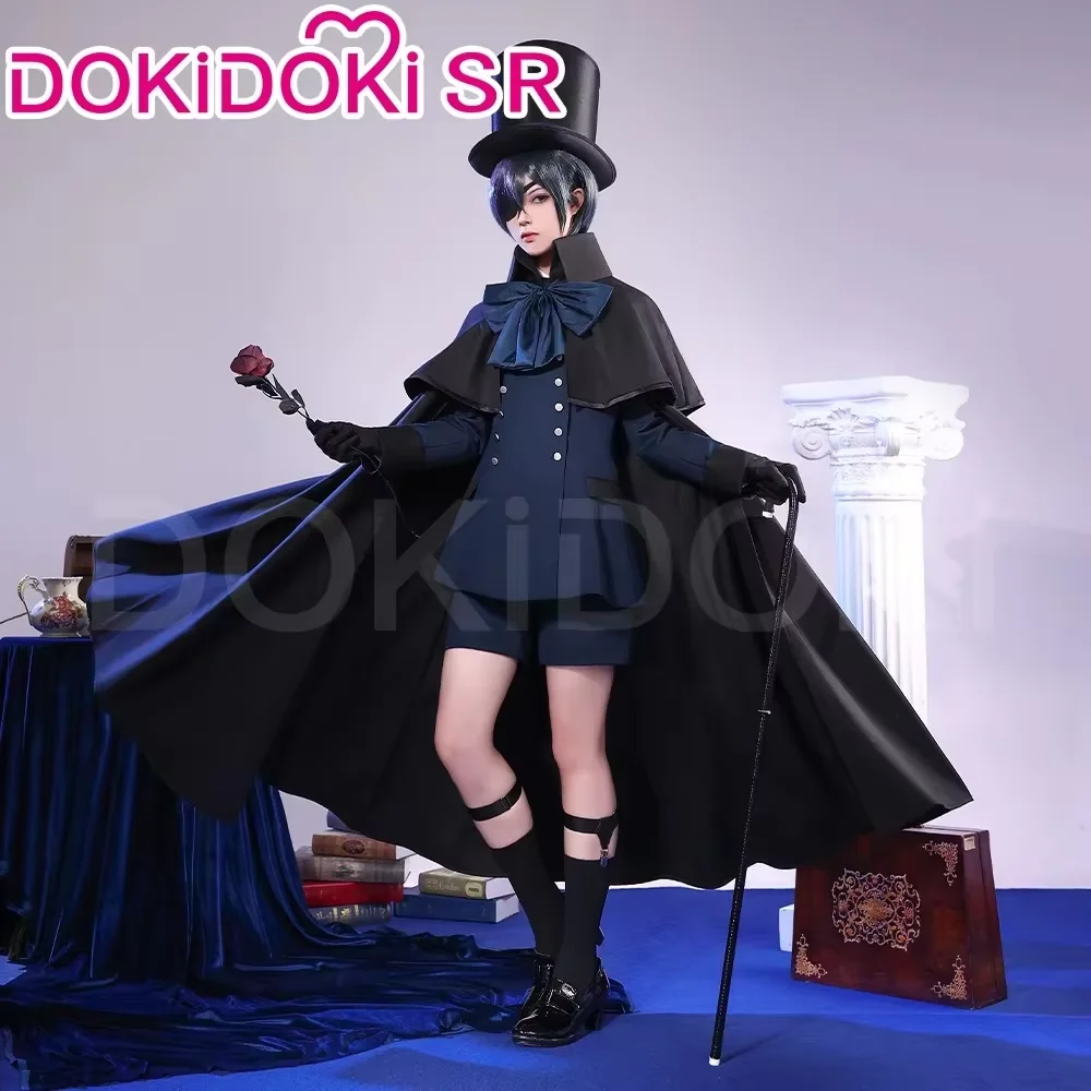 IN STOCK Ciel Phantomhive Cosplay Anime【S-3XL】DokiDoki-SR Ciel Cosplay Wig  Hat Plus Size Halloween - AliExpress, image size:1000x1000