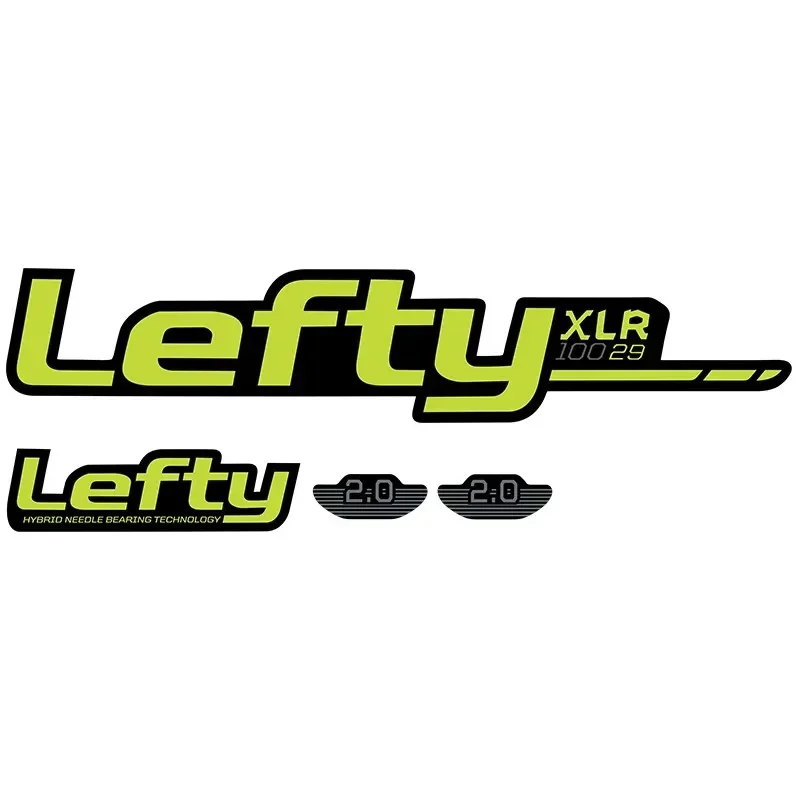 데칼 2023 최신 프론트 포크 DIY 0.14mm Lefty Xlr 100-29 산악 자전거 포크 스티커 Costumized MTB Speed ??Down Mountain