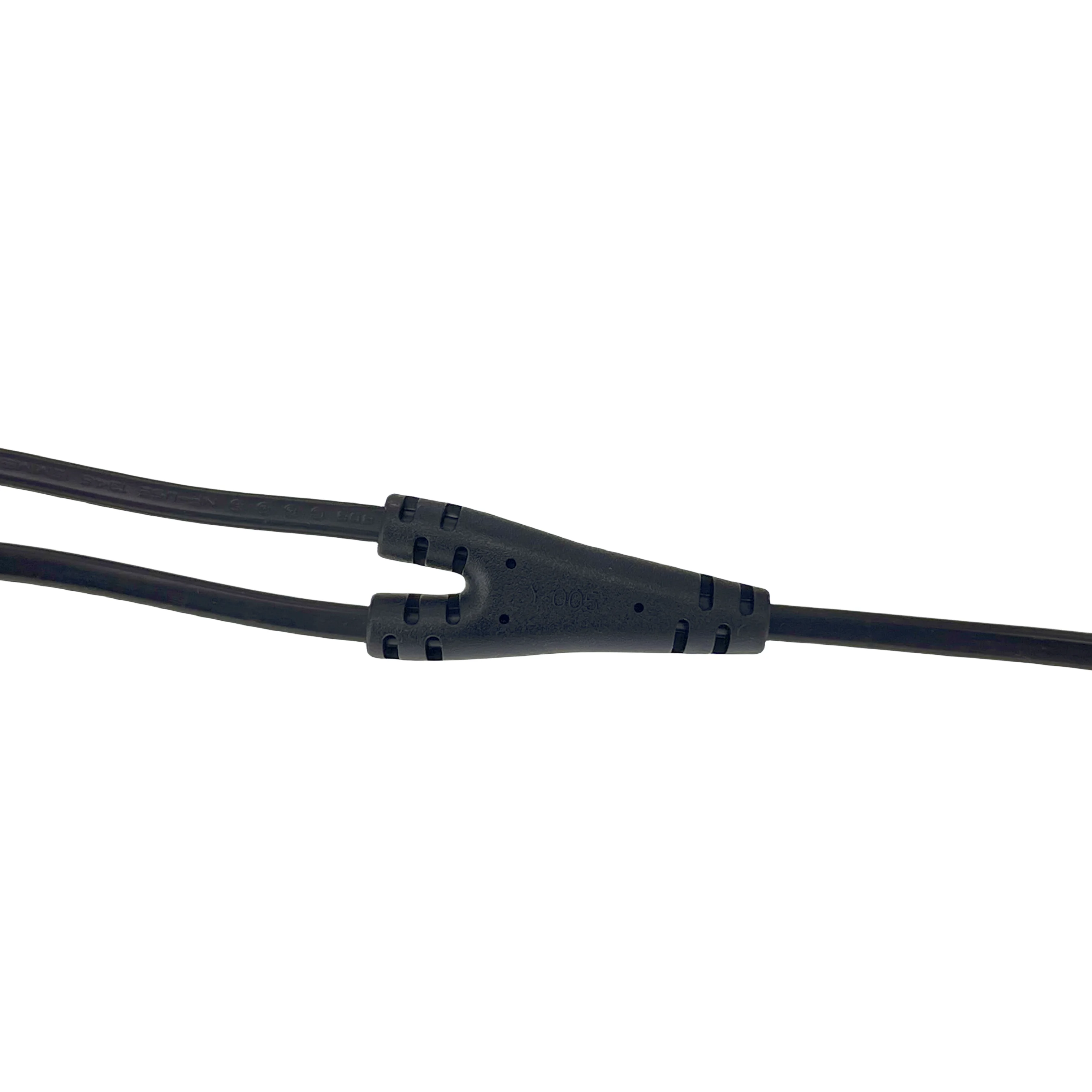 Plug Adapter IEC320 C8 to 2X C7 Y Split AC Power Cord 32CM Black