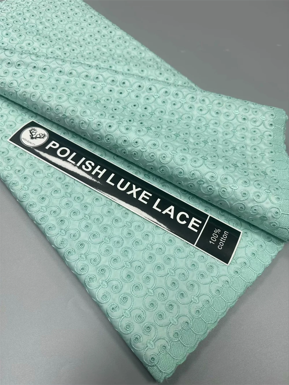 5yards DuBai African dry swiss Lace African Atiku Fabric High Quality Swiss Voile Polish Lace embroidey Fabric for Men and Women