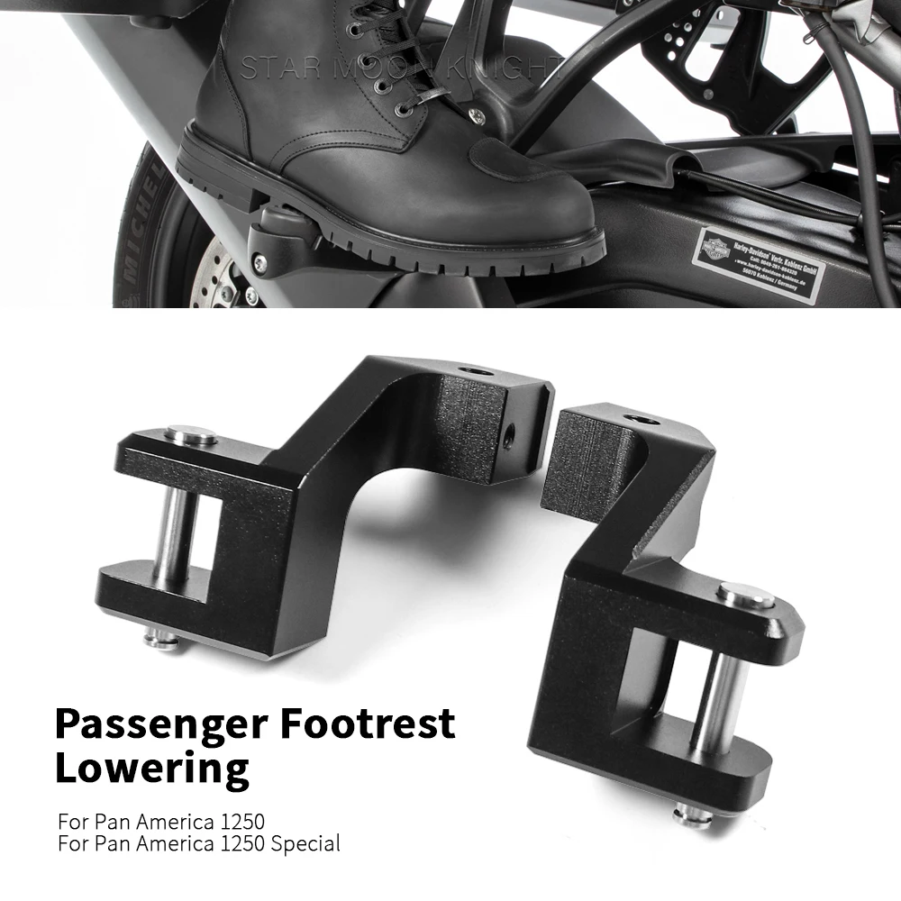 For RA1250 PA1250 Pan America 1250 S Special Passenger Footrest