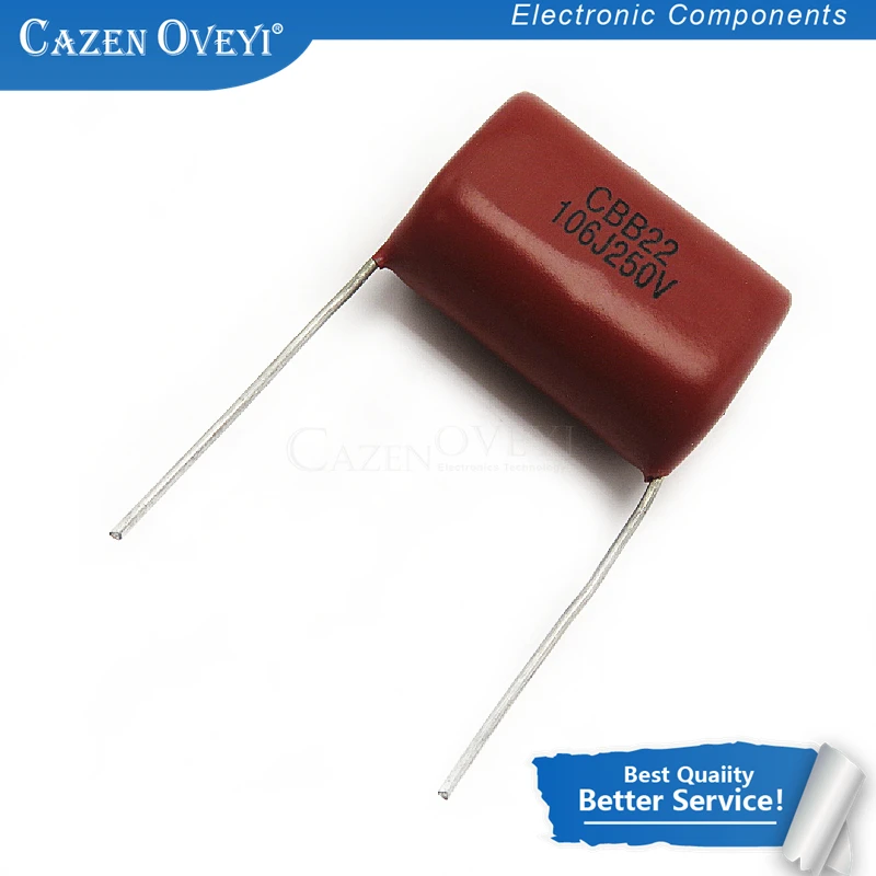 

2pcs/lot CBB22 250V106J 106J250V CLCBB21 250V 106J 10UF In Stock