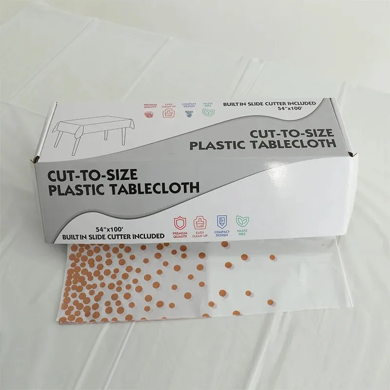 Gadpiparty Tovaglia In Plastica Usa E Getta - Rettangolare 108x180 Cm - Impermeabile E Antiolio - Perfetta Per Feste, Picnic E Banchetti