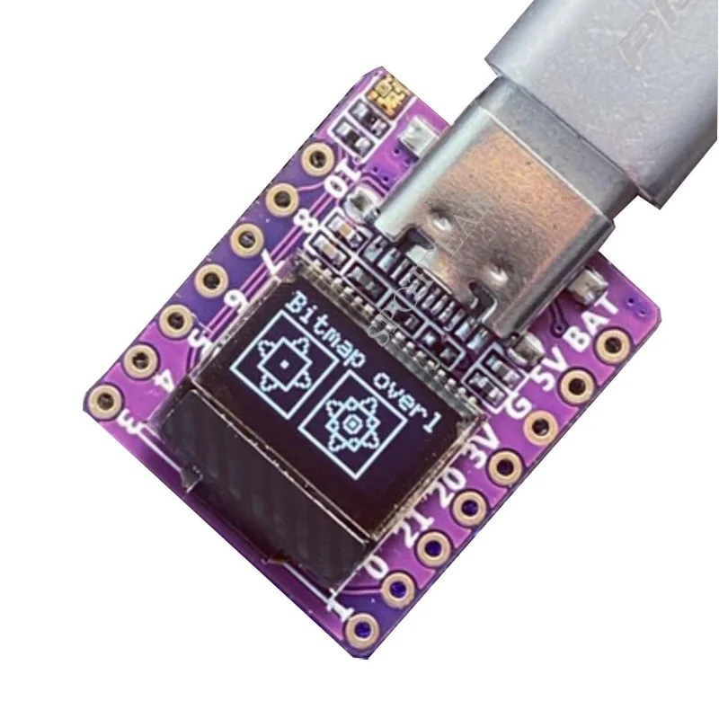 Placa de Desenvolvimento Esp32 Esp32-c3 0.42 Polegadas Display Lcd Wifi Bluetooth para Arduino Micropython - Imagem 3