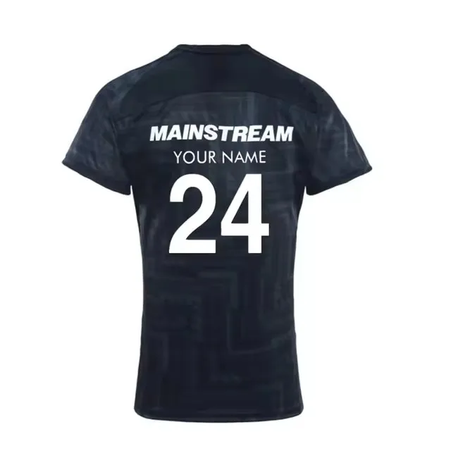 thumbnail image 1 of Camiseta de entrenamiento/polo/camiseta sin mangas/pantalones cortos de los Kiwis de Nueva Zelanda 2024, camiseta de rugby para hombre, talla de hombre: S-5XL (nombre y número personalizados impresos), 1 of 5