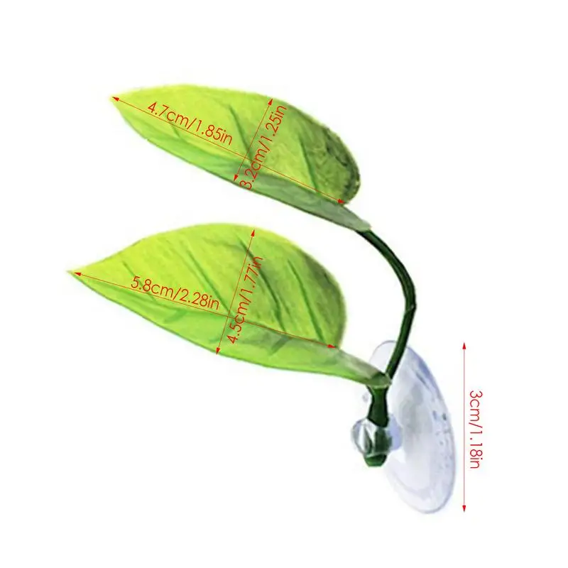 Beta Leaf Bed Fish Resting Leaf Betta Hammock Tank Decorations Aquarium Plants Betta aquarium landscaping for Small Tank
