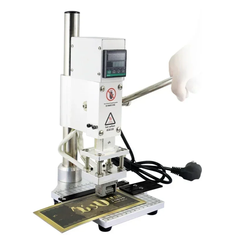 자동 코드 점프 일련 번호 기계 220v/110v 핫 스탬핑 기계 소형 전기 WT-90DS/WT-90E 수동 인쇄 기계