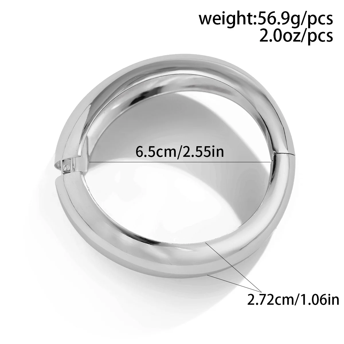 3 Colors Sweet Cool Punk Irregular Cuff Bangles Bracelets Vintage Silver Color Geometric Metal Spring Bangles Women Men
