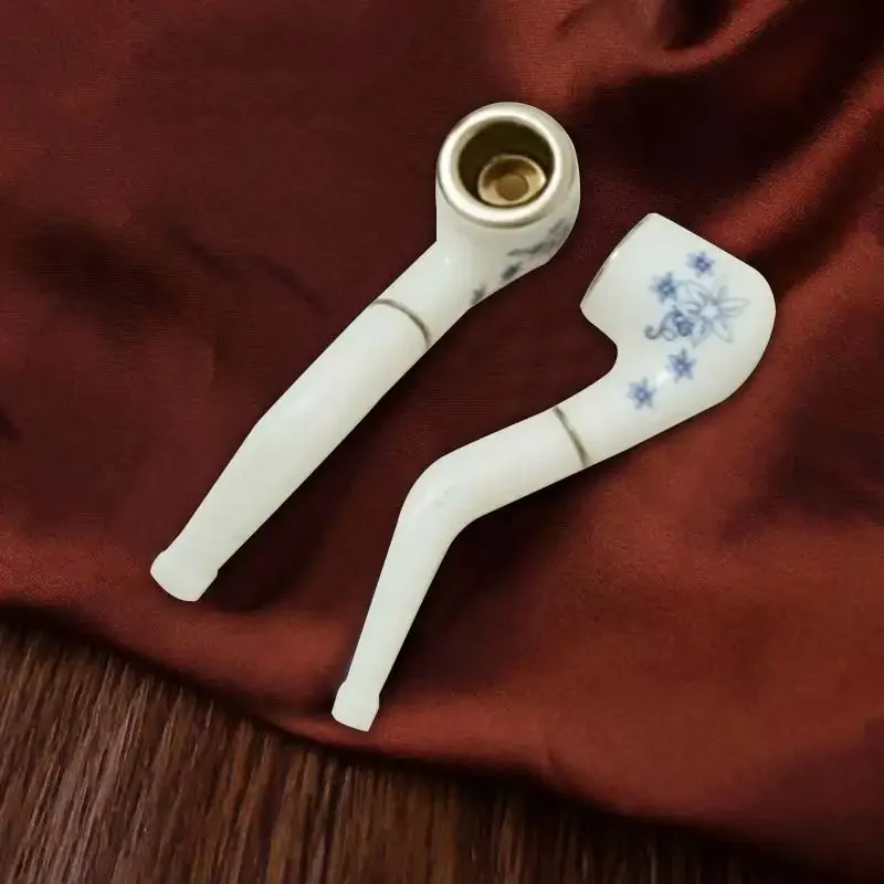 Smoking Pipe Holder Mini Porcelain Food Grade Plastic Portable Pipe Holder Household Cigarette Tobacco
