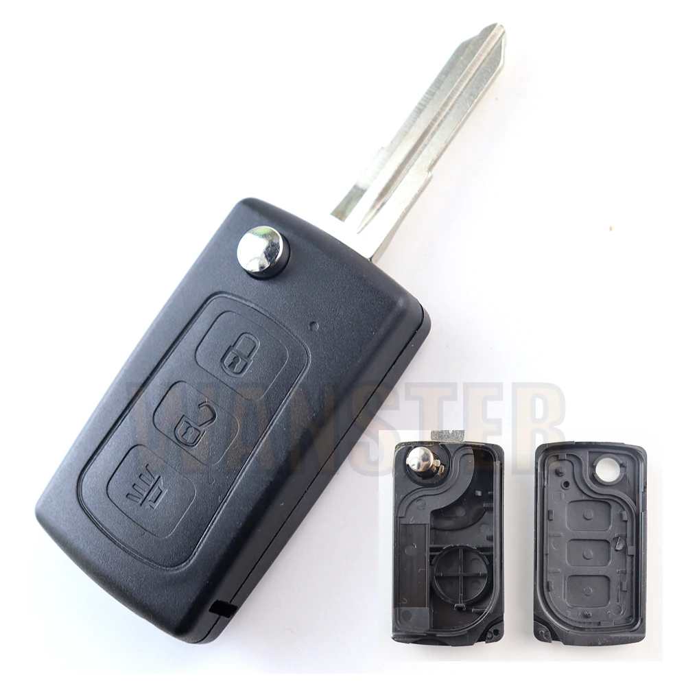 3/4 BOTTON Car Key Fob Case Shell Housing for GWM Coupe Great Wall Haval H6 H3 H5 WINGLE STEED 5 6 H1 H4 H7 H9 F5 F7 H2S C30 C50